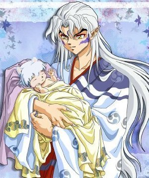 Inutaisho and infant Inuyasha